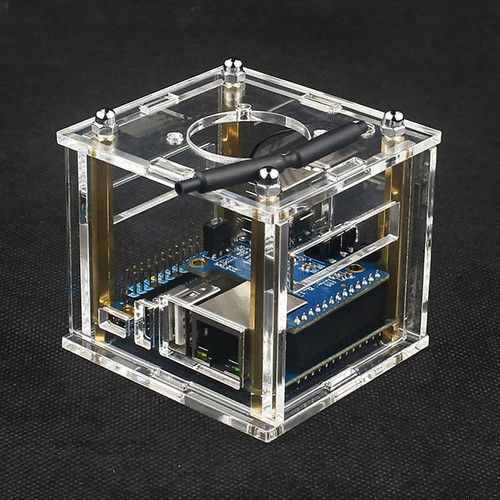 Acrylic Case Transparent Enclosure Clear Protective Cover For Orange Pi Zero 3 - Afbeelding 8 van 12