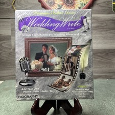 Vintage Biography Software Wedding Write Multimedia Wedding Album  Diary Sealed