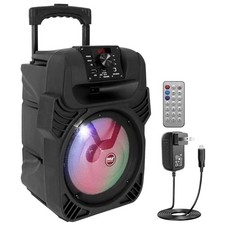 PYLE 400W PORTABLE BLUETOOTH PA LOUDSPEAKER - BLACK PPHP844B - Scratch  Dent