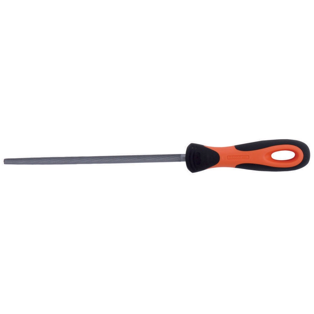 Bahco Ergo Round File with Handle 250mm Conical Surface
