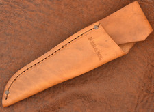 BEAR & SON MGC MADE IN USA BROWN LEATHER FIXED BLADE ONLY SHEATH NO KNIFE NICE