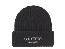 Size O / S - Supreme Classic Logo Chunky Ribbed Beanie