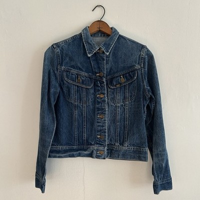 Vintage Lee 101-J Denim Jacket Size Small 60s 70s Riders