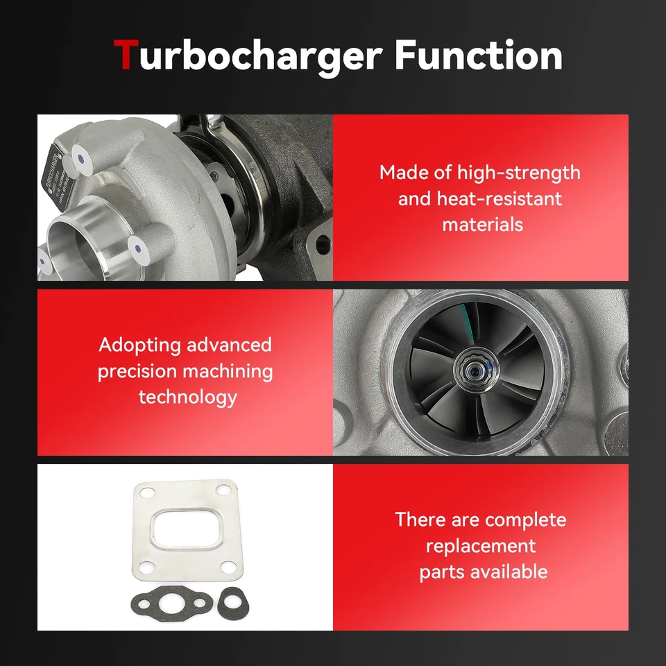 For Hyundai D4DA Mitsubishi 4D34T 3.9L 136HP Turbo Turbocharger 49178-02320 - Изображение 3 из 4