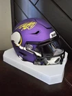 Adrian Peterson Autographed Minnesota Vikings Speedflex Midi Helmet BAS