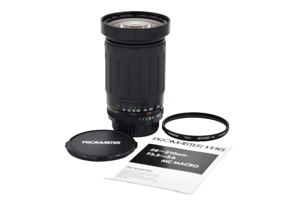 PROMASTER Spectrum 7  28-210mm 3.5-5.6 Tele Zoom with PENTAX Mount - Image 2 of 4