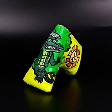 New Custom Design SHOWHAND GOLF Chipper Crocodile-Blade Putter Headcover