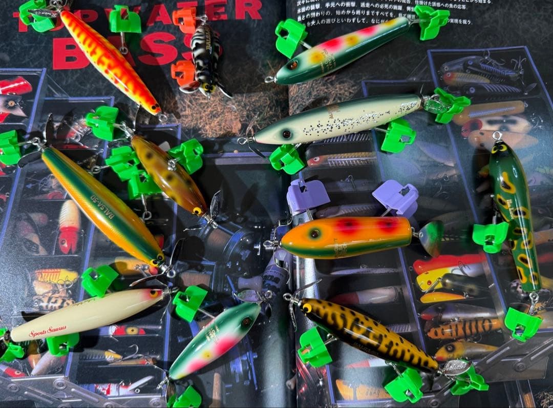 [Unused/Rare] SAURUS Balsa50 11 piece set Jp Vintage - Image 2