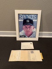 Mickey Mantle - Signed Sports Illustrated Cover Photo (Upper Deck COA)