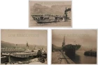 WW2 HMS Colossus Aircraft Carrier Simonstown South Africa 3 Original Photos