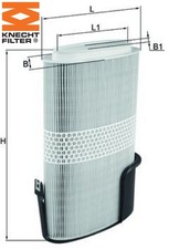 KNECHT LX1009/6 Luftfilter Luftfiltereinsatz für Porsche 