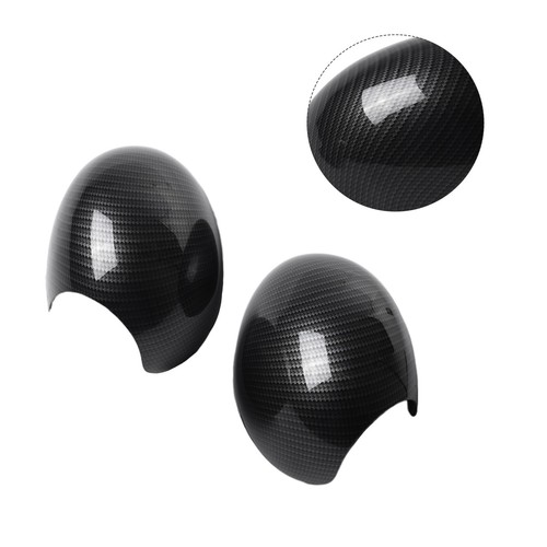 Side Mirror Cover Black Exterior Mouldings Replacement Trim 51162754913 - Picture 9 of 12