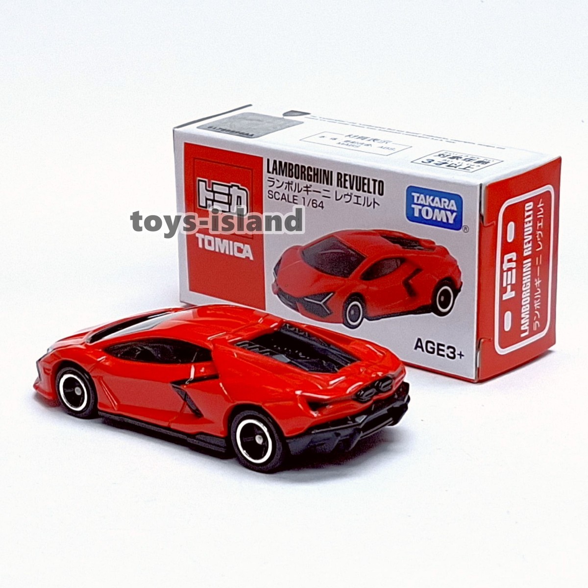 TOMICA TOMY ASIA LIMITED LAMBORGHINI REVUELTO 1/64 107 NEW RED | eBay