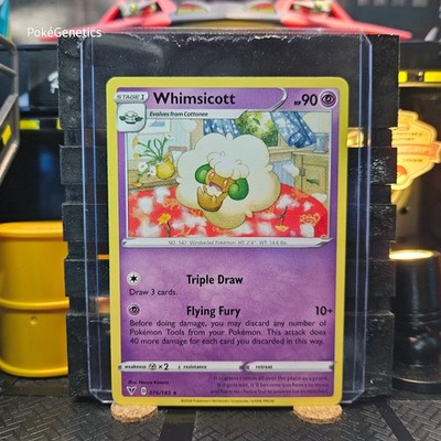 Whimsicott Vivid Voltage Pokémon TCG 076/185 Sword & Shield SWSH04 Rare