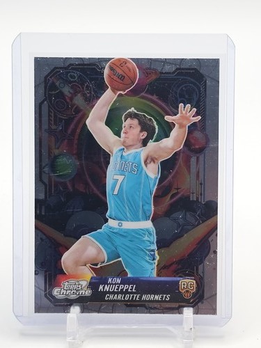KON KNUEPPEL 2025-26 TOPPS CHROME COSMIC PROPULSION ROOKIE #PRP-19 HORNETS Q3464