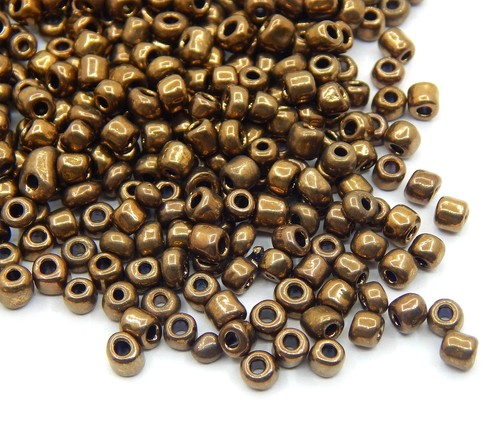 Perle Rocailles 4 mm perle di vetro 20 g - 100 g perle per gioielli Glass Seed Beads - Foto 126 di 131