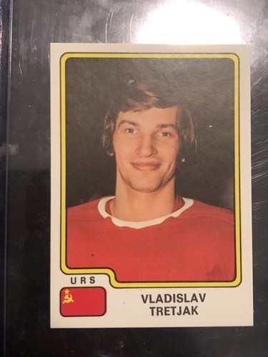 1979-80 79 Panini Hockey Stickers VLADISLAV TRETJAK TRETIAK USSR Russia RC #140