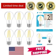 Bright 750 Lumen LED Filament Bulbs - Daylight White 4000K, 20,000 Hour Life