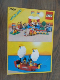 LEGO Castle: Knight's Challenge (6060) 100% Complete w Minifigures & Instruction