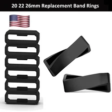 22mm 26mm Silicone Band Keeper For Garmin Fenix Watch Band Keeper Watch Buckle