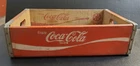 Vintage Coca Cola Wooden Carry Case. Soda Pop. Kansas City, MO. Handles