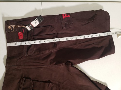 FUBU Legacy Men’s Size 36 Brown Cargo Shorts NWT - Picture 5 of 10