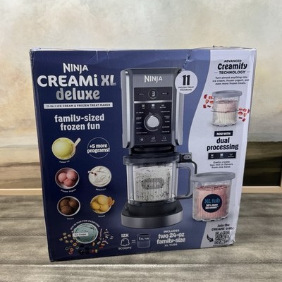 Ninja CREAMi XL Deluxe 11-in-1 Ice Cream Maker & Frozen Treat Maker NC501 NIB