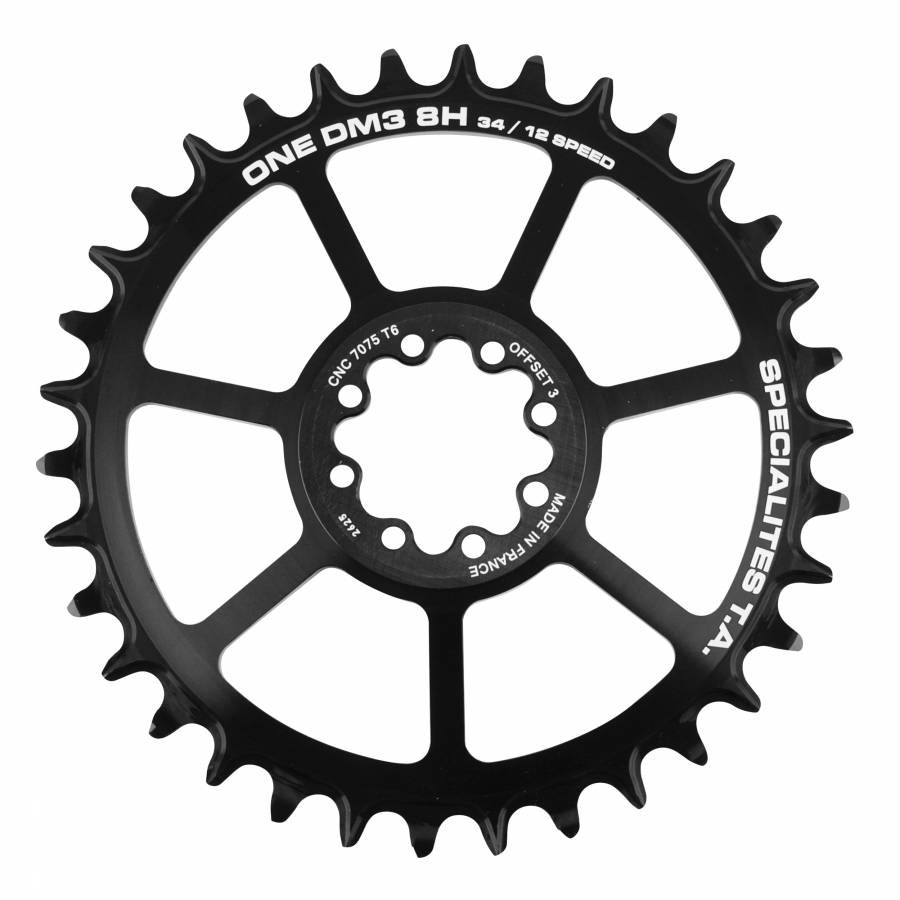 Piastra per mountain bike diretto mount per sram gx - xx1 - x01 ta one dm3 8h 34