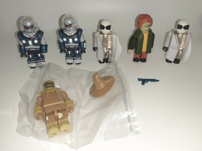 Medicom Kubrik Mini Figure Lot Scarecrow Mr Freeze (6 Figs) FREE SHIPPING