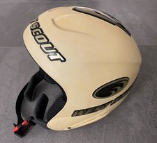 Casco Sci Alpino Snow West Scout HLX001 sr Helmet Panna Ottimo Stato Tg. 58 / M