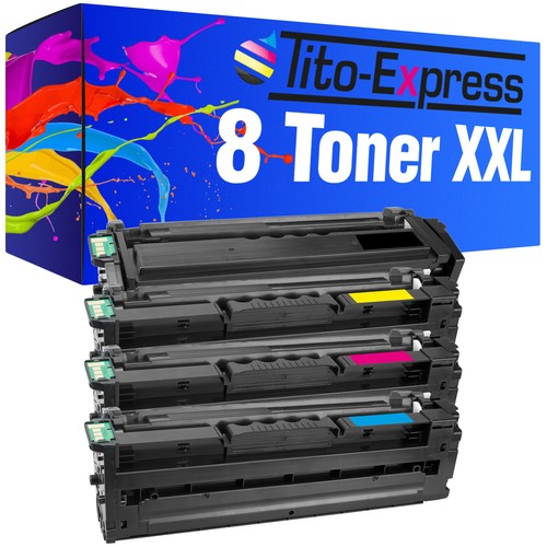 Toner Kartuschen PlatinumSerie 8x für Samsung CLT-404S CLT-406S CLT-504S CLT-506 - Afbeelding 174 van 249