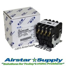 40 Amp  4 Pole  208-240V Coil  # C25ENF440B Eaton / Cutler Hammer Contactor