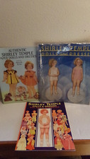 Vintage Lot of 3 Shirley Temple Paper Doll Sets