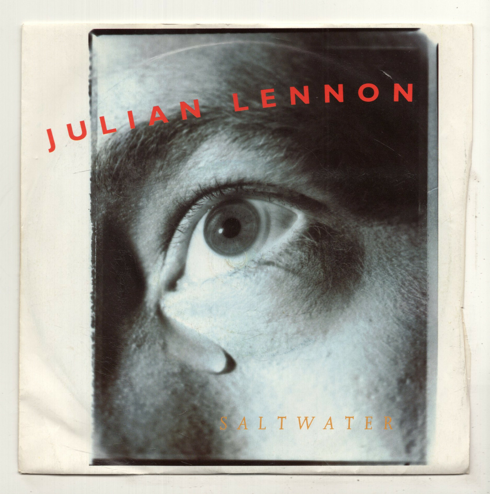 (L838) Julian Lennon, Saltwater - 1991 - 7"" vinyl