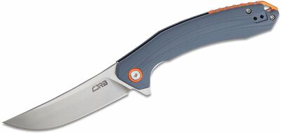 J1906GYC CJRB Gobi Blue/Gray D2 Trailing Point G10 Handles Backspacer Linerlock 