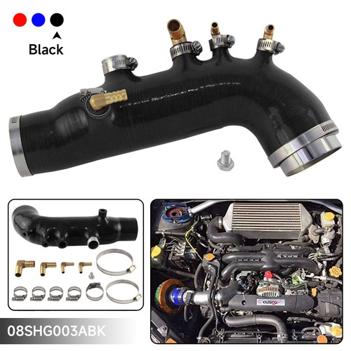 For Subaru Impreza WRX GE GH GR GV EJ25 08-14 Silicone Turbo Inlet Intake Hose - Picture 8 of 12
