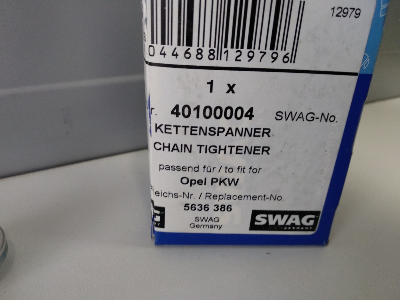 SWAG 40100004 for OPEL Tensioner Timing Chain Part No 5636386 for 