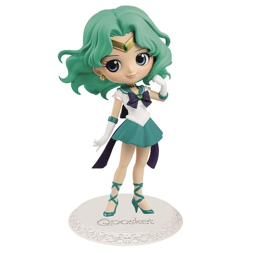 Banpresto Sailor Moon Eternal Super Sailor Neptune Q-Posket Version A Figure - Picture 3 of 3