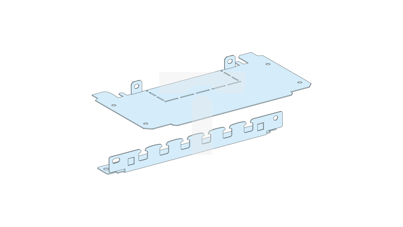 PrismaSet Gland plate for plinth in compartment W300 LVS08888 /T2UK