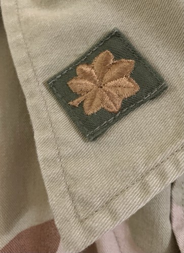 Cappotto vintage US Army Desert uomo grande lungo marrone mimetico combattimento ottimo stato in ottime condizioni - Foto 9 di 17
