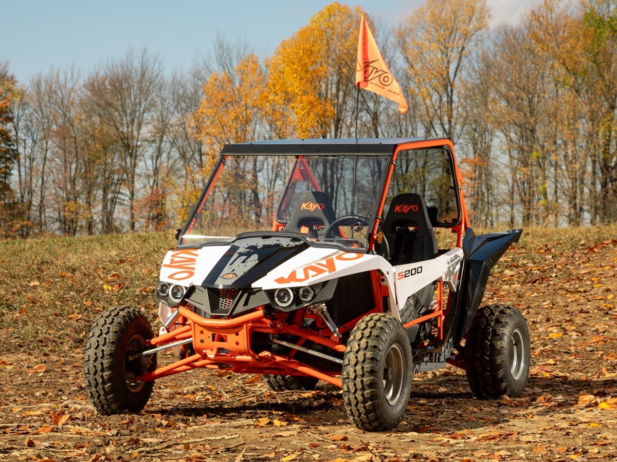 SuperATV Scratch-Resistant Full Windshield for Kayo S200|2023+ | eBay