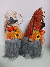 Thanksgiving Fall Gnomes Decorations NWOT