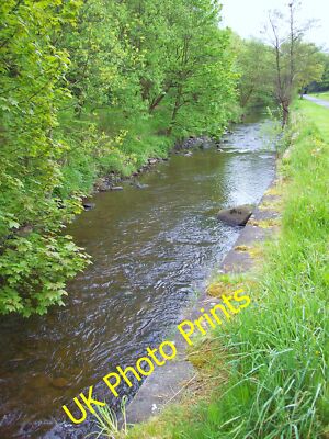 Foto 6x4 River Brun Thompson Park, Burnley Dies ist der Blick nach unten c2015