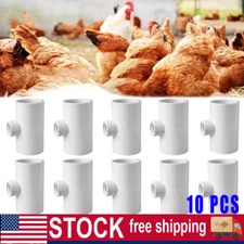 Poultry Water Dispenser Accessories Chicken Drinking Three-way Connection Tool