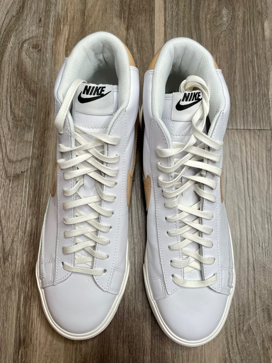 Nike Blazer MID PRM Mens Size 9 Shoes CU6679-100 White Nike Blazer MID PRM Mens Size 9 Shoes CU6679-100 White