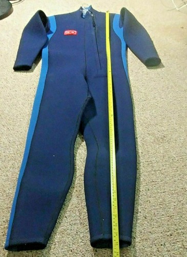 Dual Exposure Blue Wet Suit Size Medium FREE SHIPPING - Picture 2 of 11