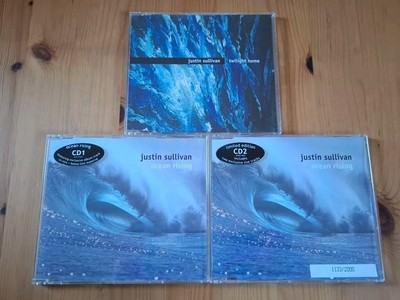 Justin Sullivan - Ocean Rising/Twilight Home CD Singles (Attack Attack, 2002/03)