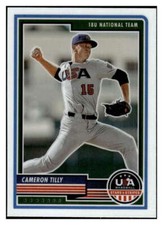 CAMERON TILLY PRE-RC 2023 Panini Stars and Stripes #60 PRE-ROOKIE MLB  ID:64913