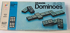 Dragon Dominoes Milton Bradley Halsam Double Nine 4132 55 Pieces Vintage 1970