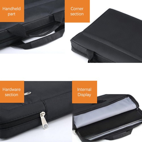 1 Piece 12in Women's Oxford Business Bag For Men Briefcase Suitcase Handbag - Photo 4/9